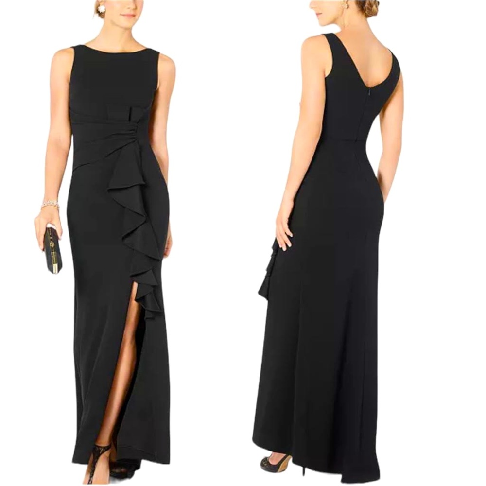 Black formal dress